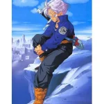 Dragon Ball Z Future Trunks Capsule Corp Blue Jacket