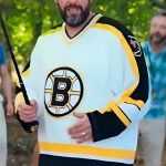 Happy Gilmore 2 Adam Sandler White Blank Boston Jersey