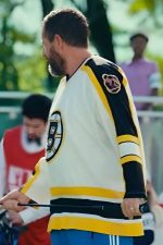 Happy Gilmore 2 Adam Sandler White Blank Boston Jersey - Image 3