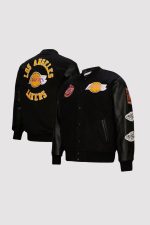 Happy Gilmore 2 DJ Hed Los Angeles Lakers Varsity Jacket - Image 2