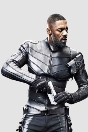 Idris Elba Fast and Furious Hobbs and Shaw Leather Jacket