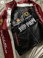Ferrari Racing Leather  Formula One Jacket