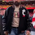 Jason Kelce Cincinnati Bearcats Black Varsity Jacket