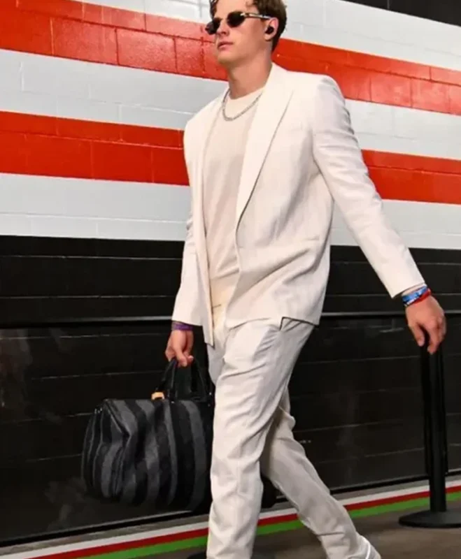 joe-burrow-off-white-suit-01 Joe Burrow Off-White Suit - Image 1