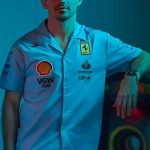 Miami Grand Prix 2024 Scuderia Ferrari Blue Shirt