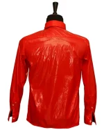 MJ Michael Jackson Leather Shirt - Image 3