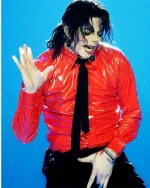 MJ Michael Jackson Leather Shirt