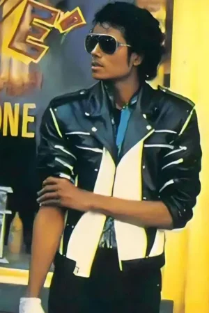 Singer Michael Jackson MJ Pepsi Ad Leather Jacket