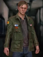 Silent Hill 2 Remake James Sunderland Green Leather Jacket