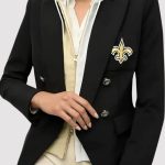 Veronica Beard x NFL Dickey New Orleans Saints Jacket