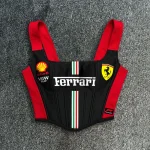 Women Ferrari Racing Club Printed Tunic Tank