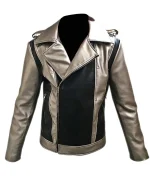 X-Men Apocalypse Evan Peters Quicksilver Leather Jacket - Image 5