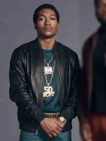 BMF Demetrius Lil Meech Flenory Leather Jacket - Image 3