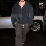 Justin Bieber Oversized Black Hoodie