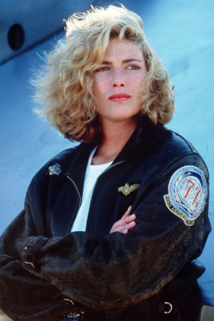 Kelly McGillis Top Gun Leather Jacket