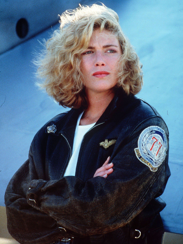 kelly-mcgillis-top-gun-leather-jacket-01 Kelly McGillis Top Gun Leather Jacket