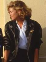 Kelly McGillis Top Gun Leather Jacket