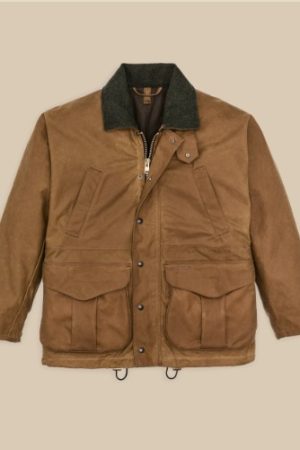 Men’s Filson Brown Tin Cloth Field Jacket