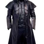 Overwatch Reaper Black Leather Costume Coat