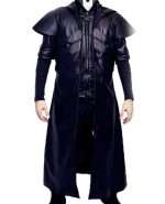 Overwatch Reaper Black Leather Costume Coat