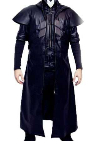 Overwatch Reaper Black Leather Costume Coat