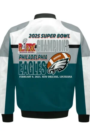 Philadelphia Eagles Super Bowl 2025 Winning Spirit Jacket