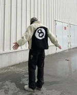 Stussy 8 Ball Fleece Sherpa Jacket