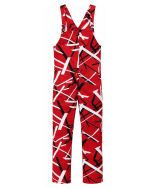 Eddie Van Halen Red and Black Jumpsuit