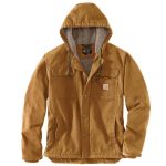 Carhartt Men’s Bartlett Washed Duck Jacket Front View
