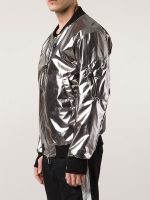 11 By Boris Bidjan Saberi Satin Bomber Jacket