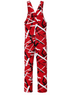 Eddie Van Halen Red and Black Jumpsuit
