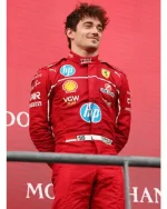 Charles Leclerc F1 Belgian Grand Ferrari Jumpsuit - Image 4