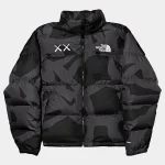 KAWS Mens Retro 1996 North Face Black Jacket