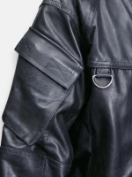 Kendrick Lamar Cards Leather Jacket - Image 5