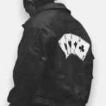 Kendrick Lamar Cards Leather Jacket