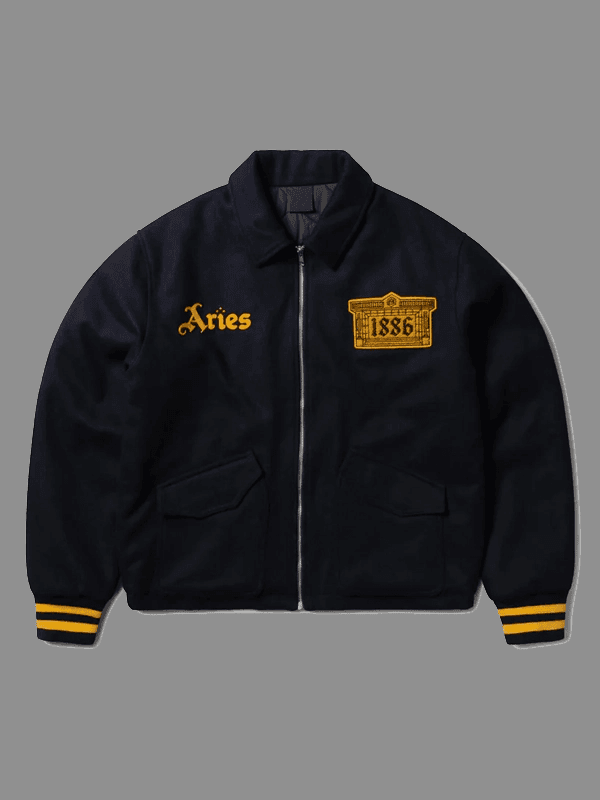 arsenal-x-aries-wool-bomber-jacket Arsenal x Aries Wool Bomber Jacket