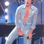 Benson Boone Grammys 2025 Blue Jumpsuit