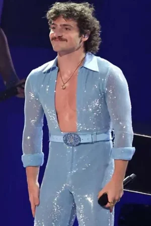Benson Boone Grammys 2025 Blue Jumpsuit