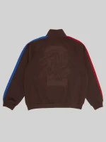 Back Design of FC Barcelona Retro Anthem Jacket