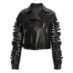 Straps and Buckles Zendaya Coleman Jacket