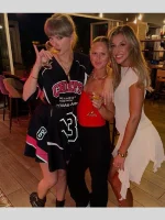Taylor Swift Chiefs Game Oversized Mini Dress
