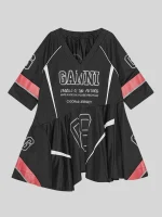 Taylor Swift Chiefs Game Oversized Mini Dress