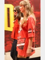 Taylor Swift Chiefs Long Red T-shirt
