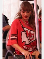 Taylor Swift Chiefs Long Red T-shirt