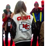 Kansas City Chiefs Taylor Swift Varsity Jacket - Image 6