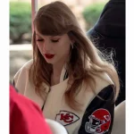 Kansas City Chiefs Taylor Swift Varsity Jacket - Image 5