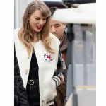Kansas City Chiefs Taylor Swift Varsity Jacket - Image 4