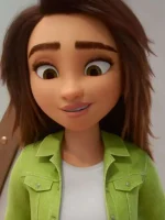 Sam Greenfield Luck Green Denim Jacket - Image 2