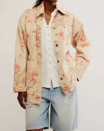 Hudson and Rex S08 Floral Denim Jacket - Image 3