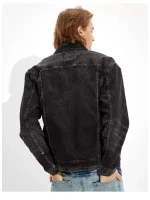 AE Black Denim Jacket - Image 2